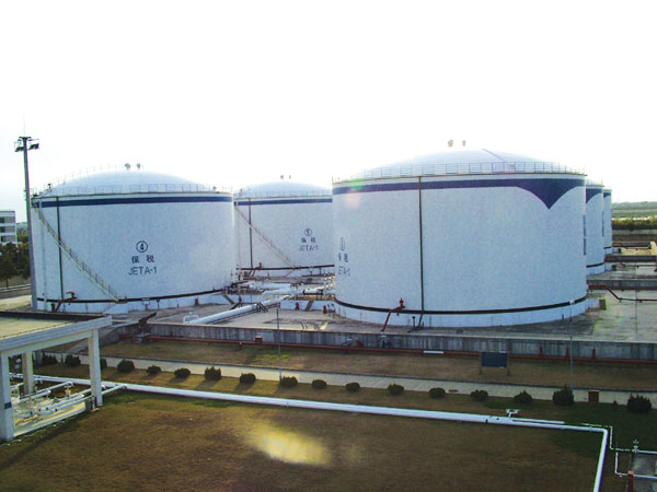6×20,000 m³ Aviation Kerosene Storage Tank-the Largest Storage Tank Farm, Shanghai Pudong Internatio